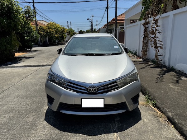 Phuket Car for Rent: Toyota Corolla Altis 1.8E 2014