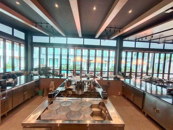 stainless steel kitchen equipment, including gas and hood system installation