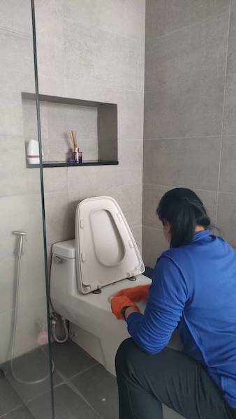 Phuket housekeeping, deep cleaning, glass wiping, disinfectant spraying, dust mite removal services