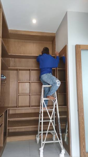 Phuket housekeeping, deep cleaning, glass wiping, disinfectant spraying, dust mite removal services